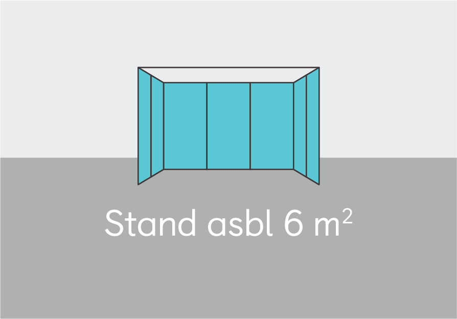 Stand aménagé de 6 m²